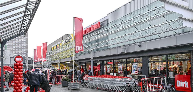 Dirk opent tweede supermarkt in Amsterdam-Noord